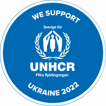 Vi stöttar UNHCR och deras arbete i Ukraina