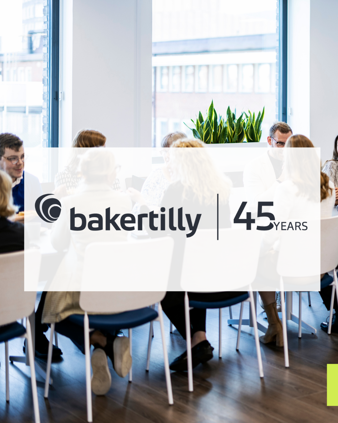 Från dröm till framgång – Baker Tilly MLT firar 45-årsjubileum